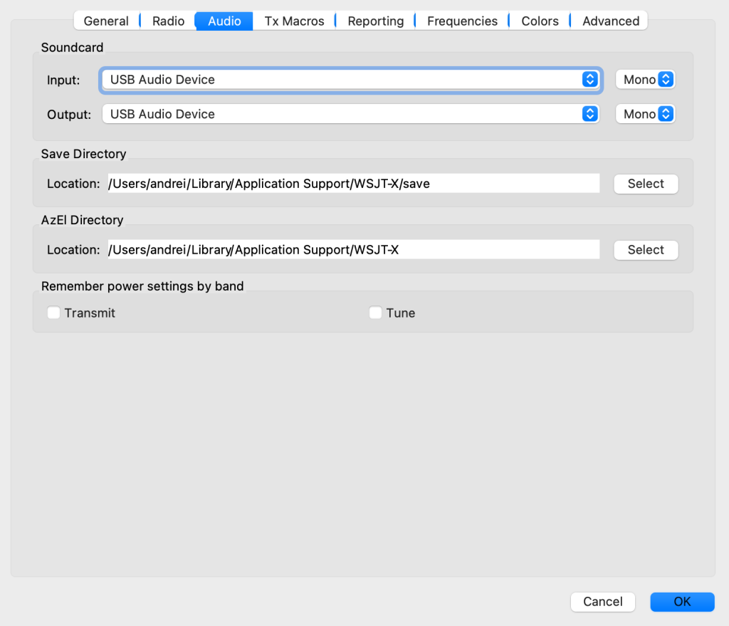 ft-710 audio settings wsjtx setup