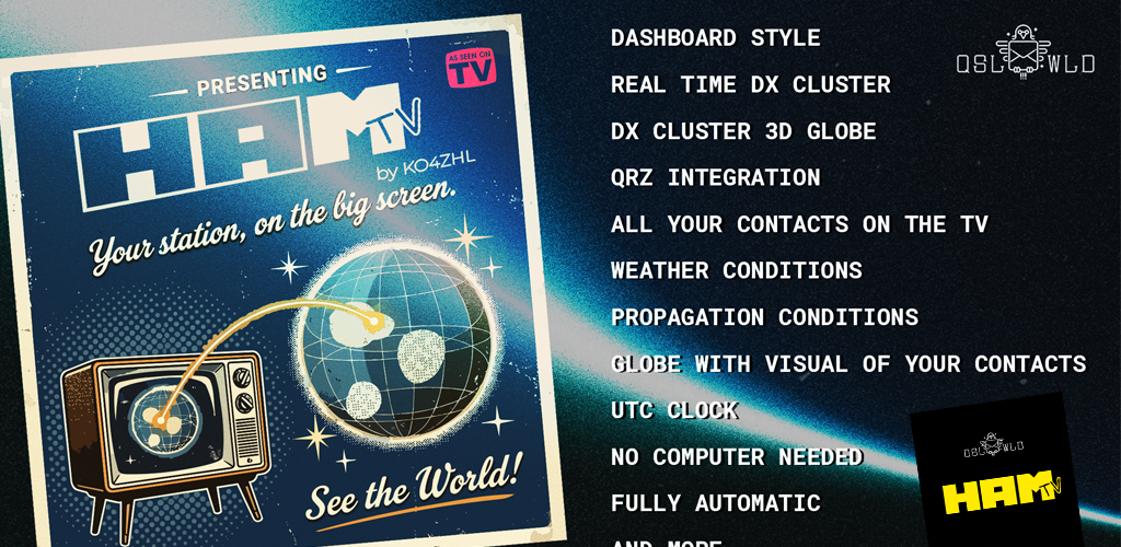 HAM TV full feature list